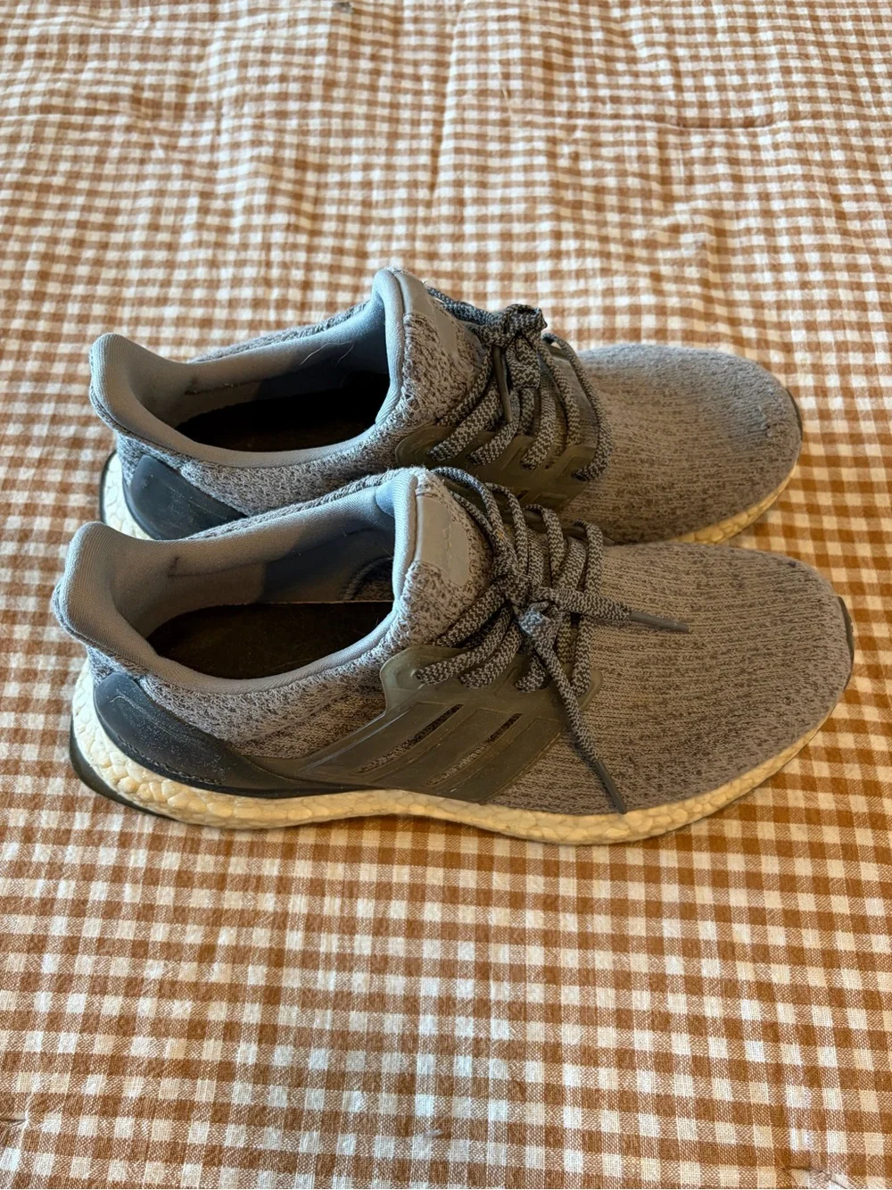 🩶 adidas UltraBoost Gray Running Shoes
